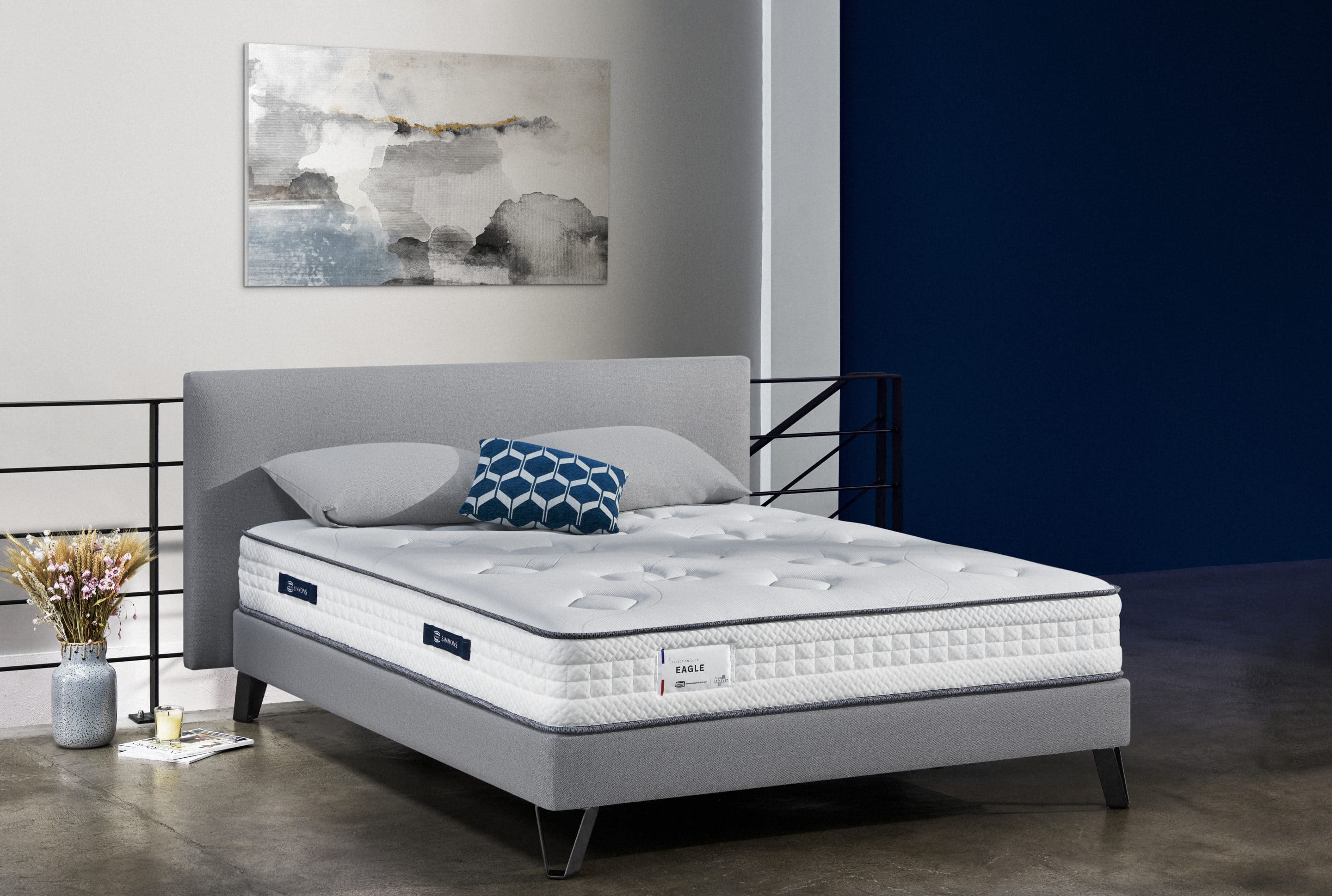 matelas eagle simmons club ressorts ensachés