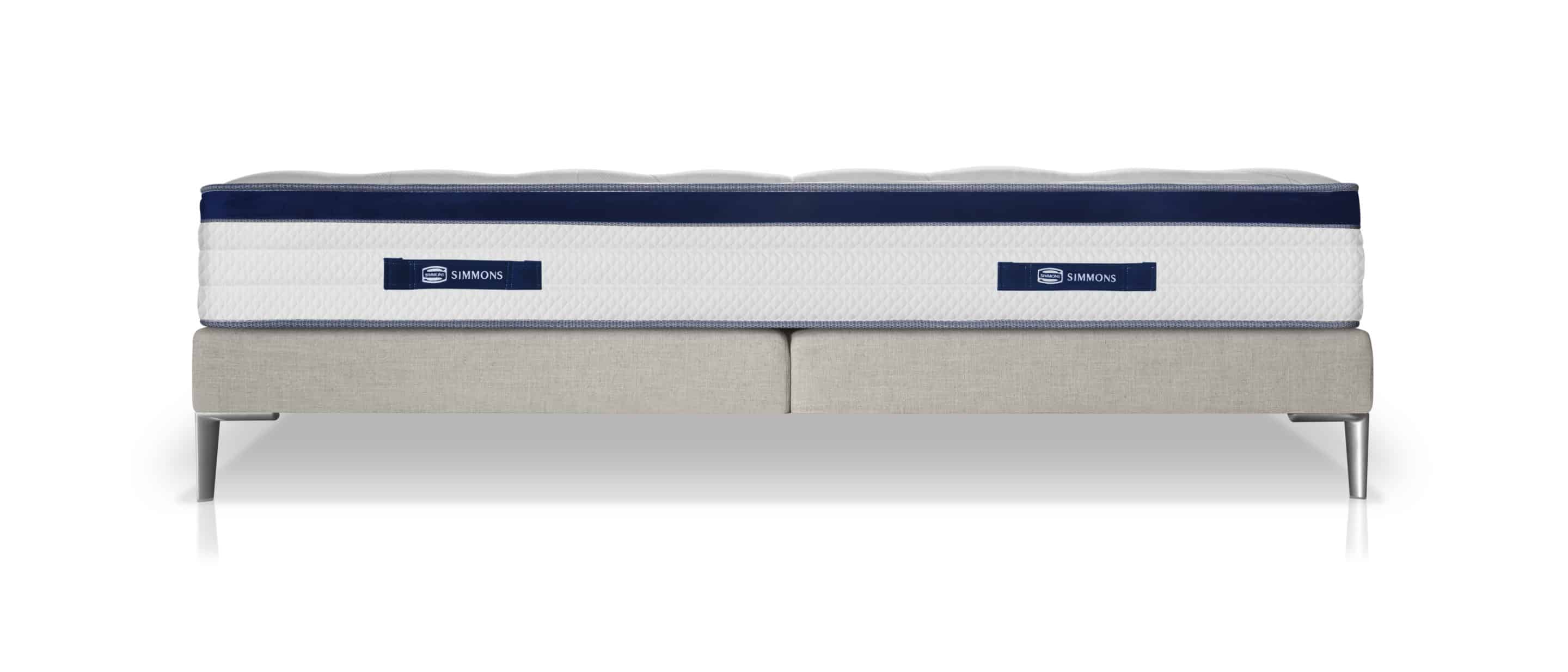 matelas gentleman suspension ensaché simmons confortable