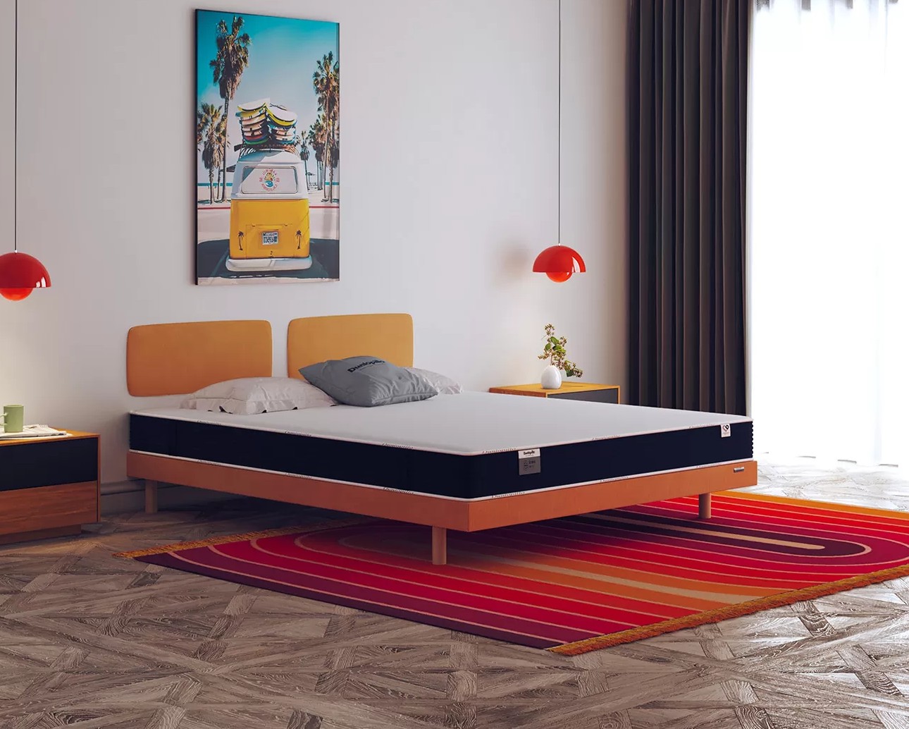 matelas erakis dunlopillo