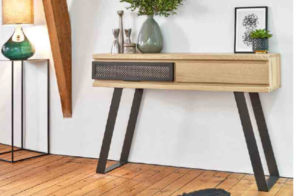 Meuble d'entré console Bois Couture