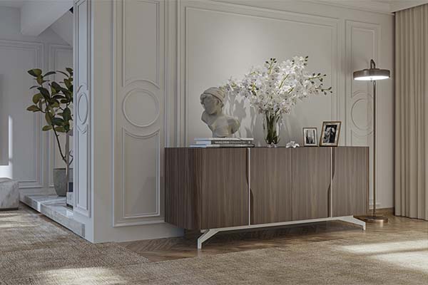 buffet 4 portes moderne