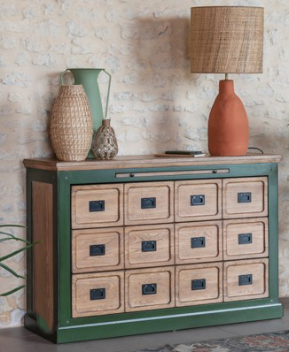 Commode style industriel 3 tiroirs, collection Epure d'Artcopi – Image 3