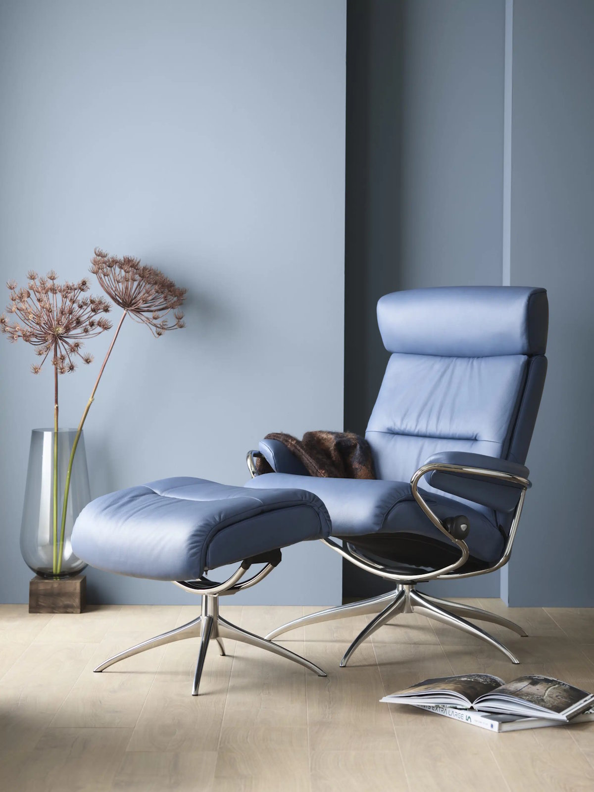 Fauteuil et Ottoman Tokyo de marque Stressless – Image 5