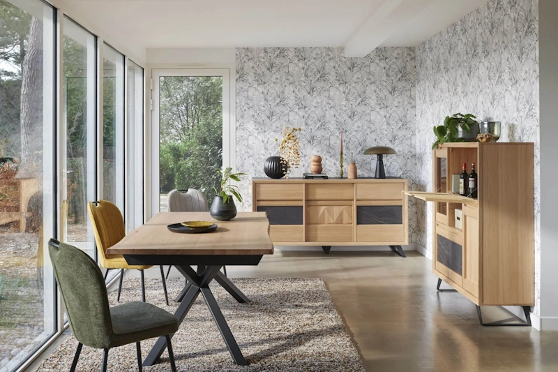 table tonneau Girardeau en céramique