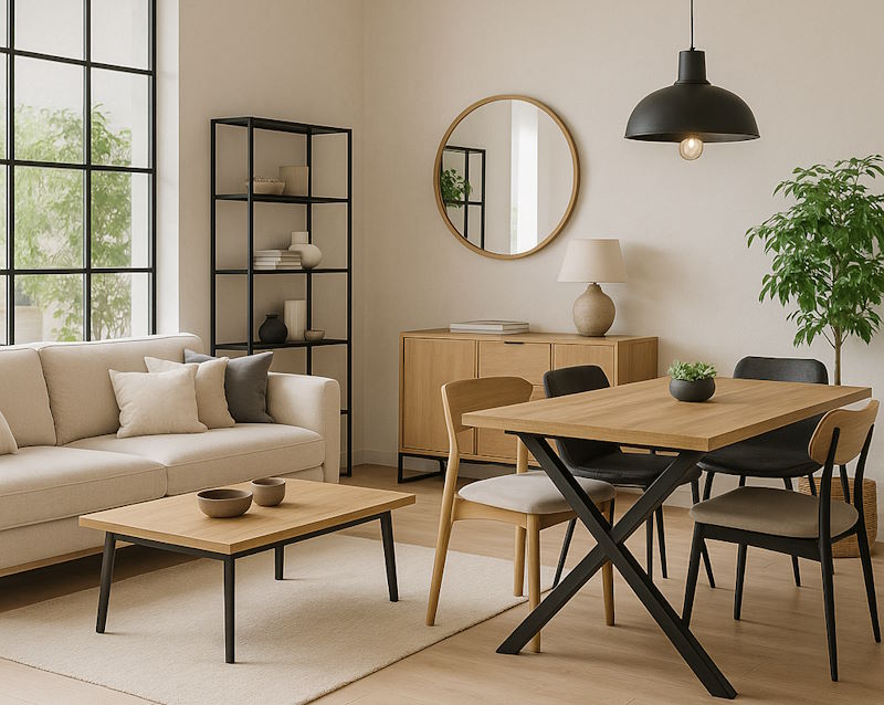 mélanger scandinave et industriel mélanger scandinave et industriel