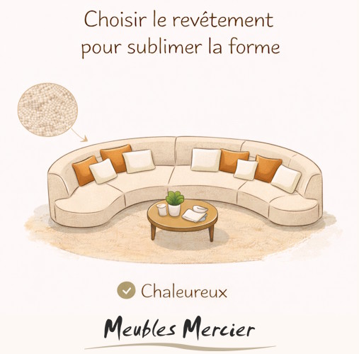 revêtement tissu chaleureux