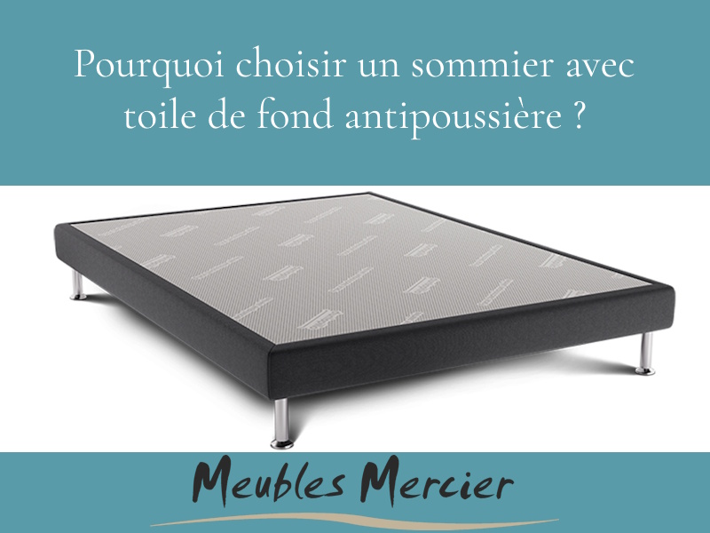 sommier avec toile antipoussière sommier avec toile antipoussière